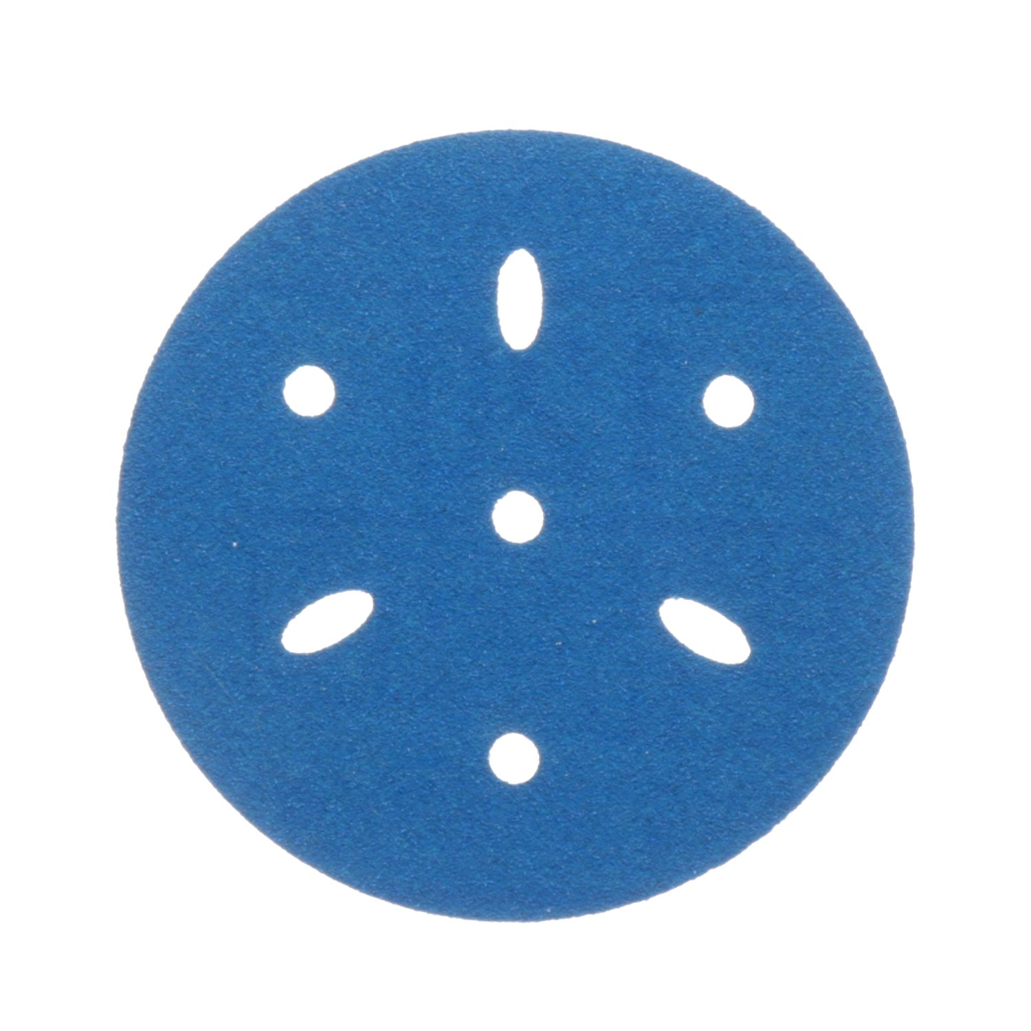 7100091342 - 3M Hookit Blue Abrasive Disc 321U, 36144, 3 in, 120, Multi-hole, 50 Discs/Carton, 4 Cartons/Case