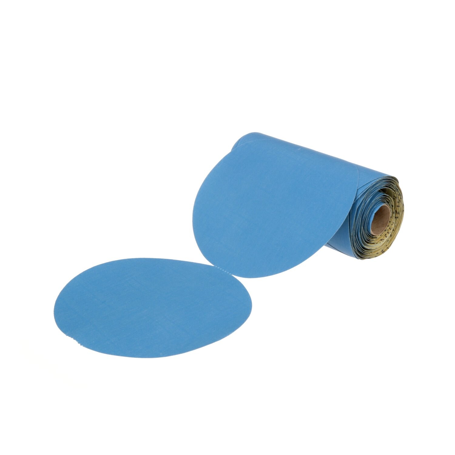 7100215729 - 3M Stikit Blue Abrasive Disc Roll 36210, 6 in, 320 Grade, 100 Discs/Roll, 5 Rolls/Case