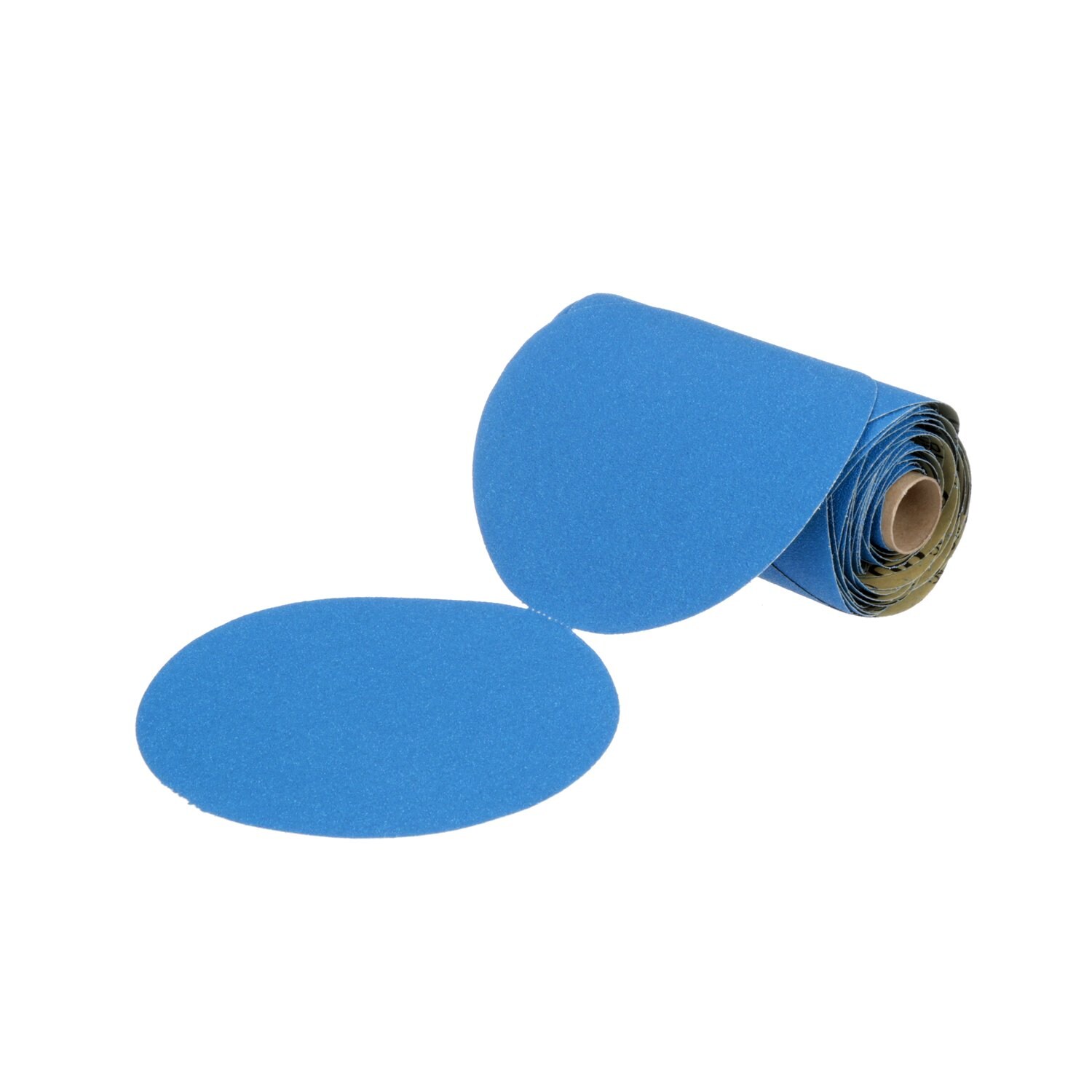 7100098232 - 3M Stikit Blue Abrasive Disc Roll 321U, 36202, 6 in, 80, 50 Discs/Roll, 5 Rolls/Case