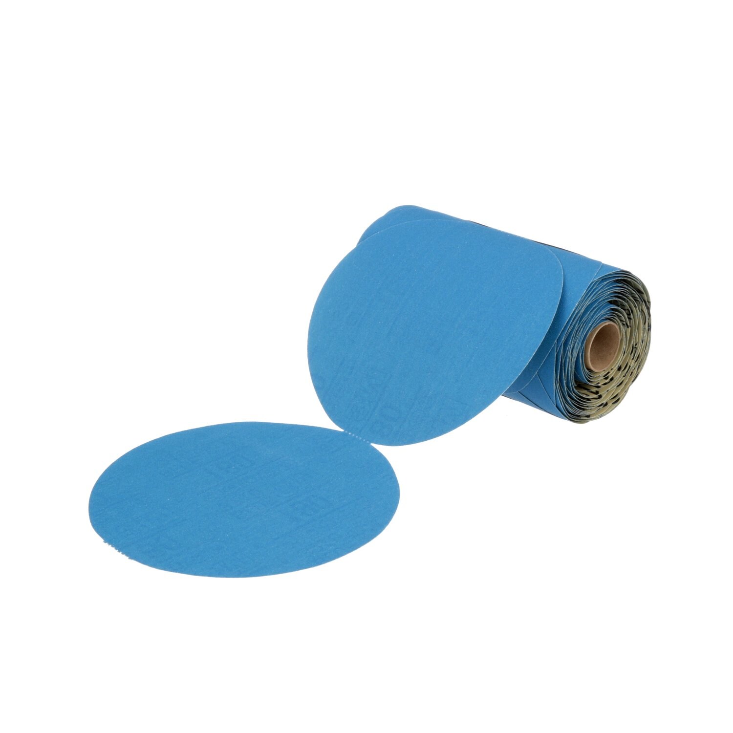 7100098234 - 3M Stikit Blue Abrasive Disc Roll 321U, 36206, 6 in, 180, 100 Discs/Roll, 5 Rolls/Case