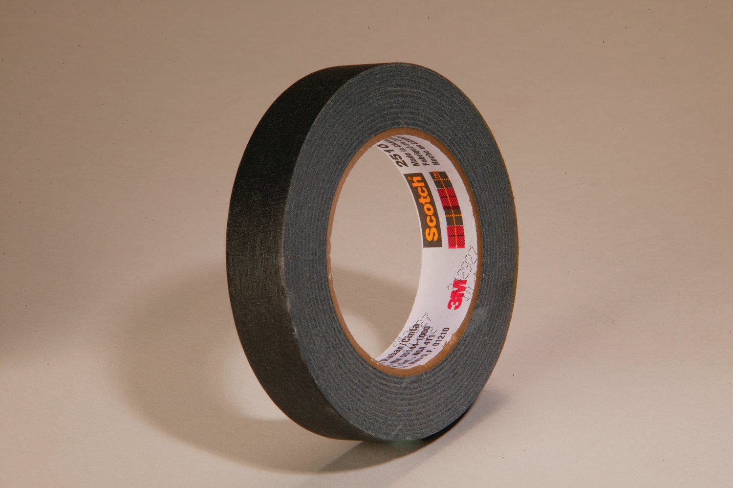 7100010115 - 3M Sealer Tape 2510, Black, 48 mm x 55 m, 5.6 mil, 24 Roll/Case
