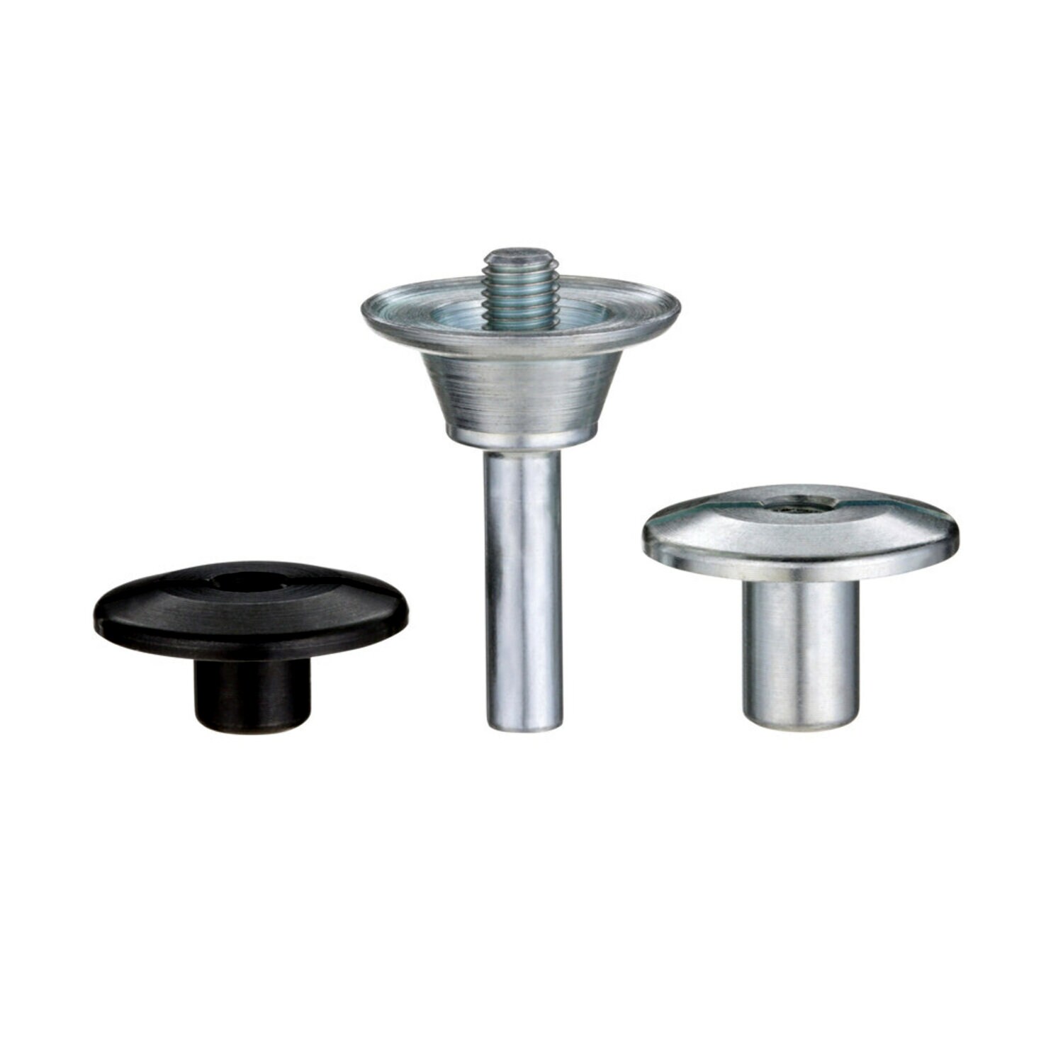 7000028456 - 3M Unitized Wheel Mandrel 990, 1-3/4 in x 1/4 in x 1 in, 5 ea/Case