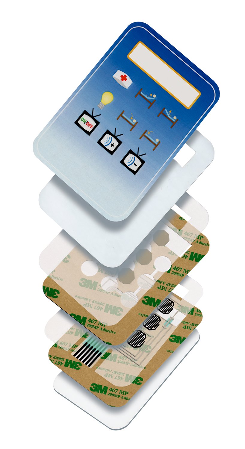 7010374766 - 3M Membrane Switch Spacer Double Linered 9059MP, Clear, 24 in x 36 in, 9 mil, 50 Sheets/Case