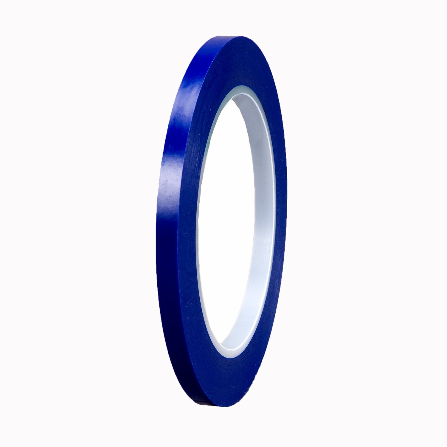 7100055258 - 3M Vinyl Tape 471+, Indigo, 1/8 in x 36 yd, 5.3 mil, 144 Roll/Case, Individually Wrapped Conveniently Packaged