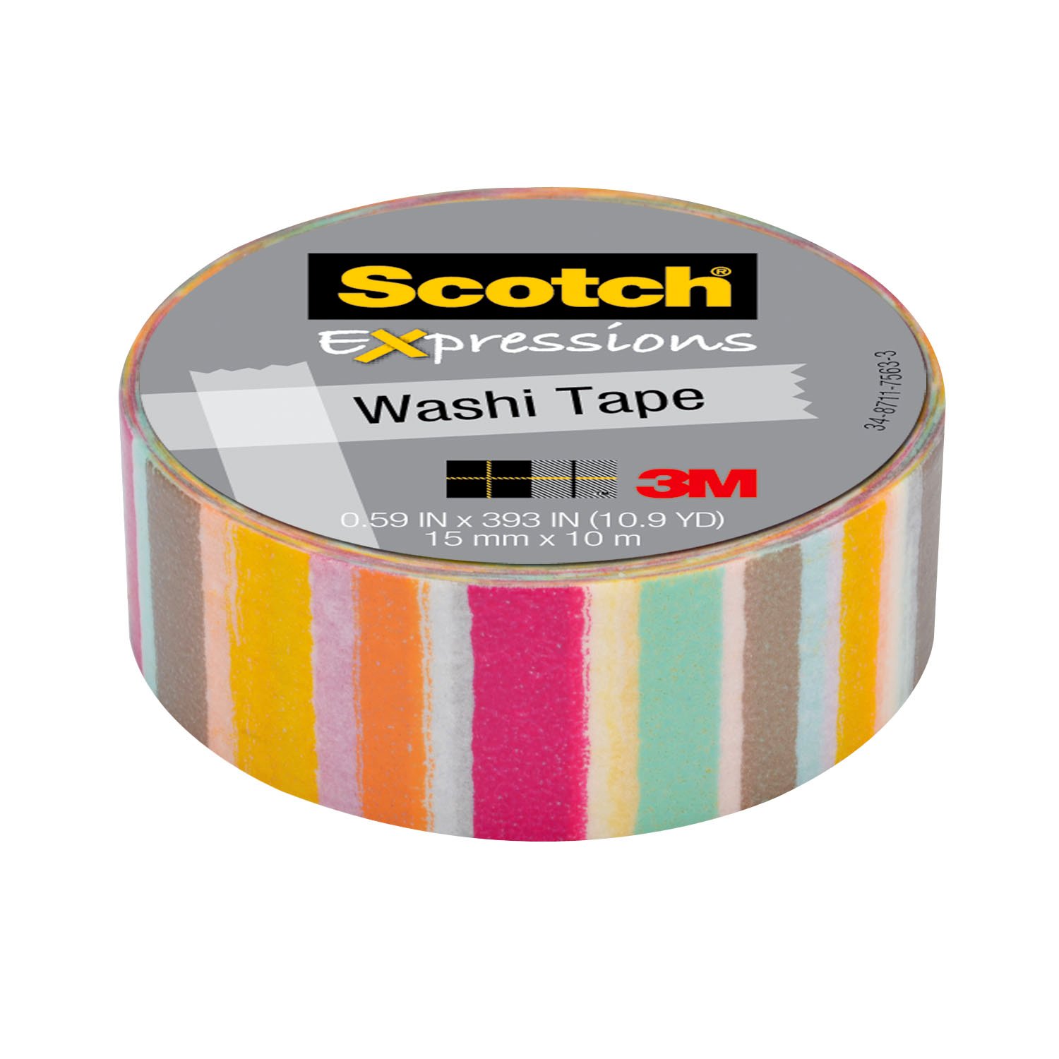 7100020277 - Scotch Expressions Washi Tape C314-P37, .59 in x 393 in (15 mm x 10 m)
Blurred Lines