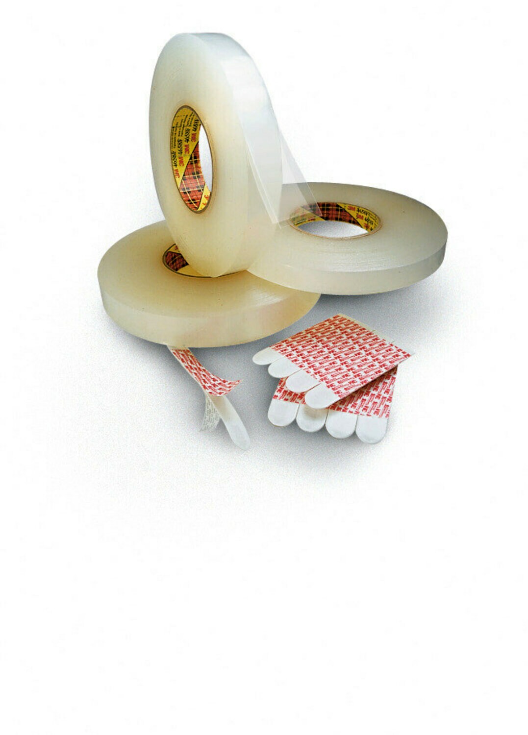 7100013587 - 3M Double Coated Removable Foam Tape 4658F, Clear, 31 mil, Film Liner, Roll, Config