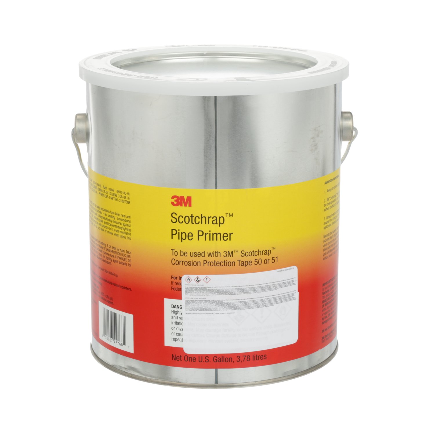 7000006131 - 3M Scotchrap Pipe Primer, 1 gallon can, 1 gallon/container, 4 gallons/case