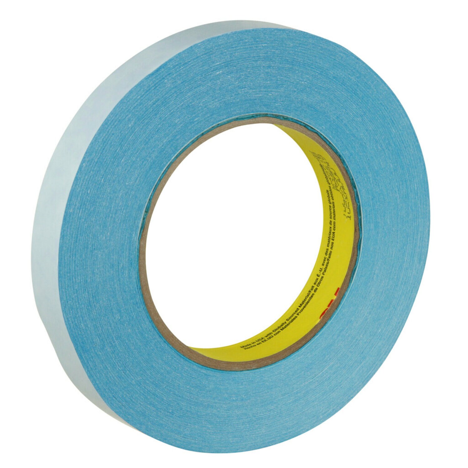 7100299970 - 3M Repulpable Double Coated Splice Tape R3224B, Blue, 48 mm x 55 m, 6.9 mil, 24 Rolls/Case