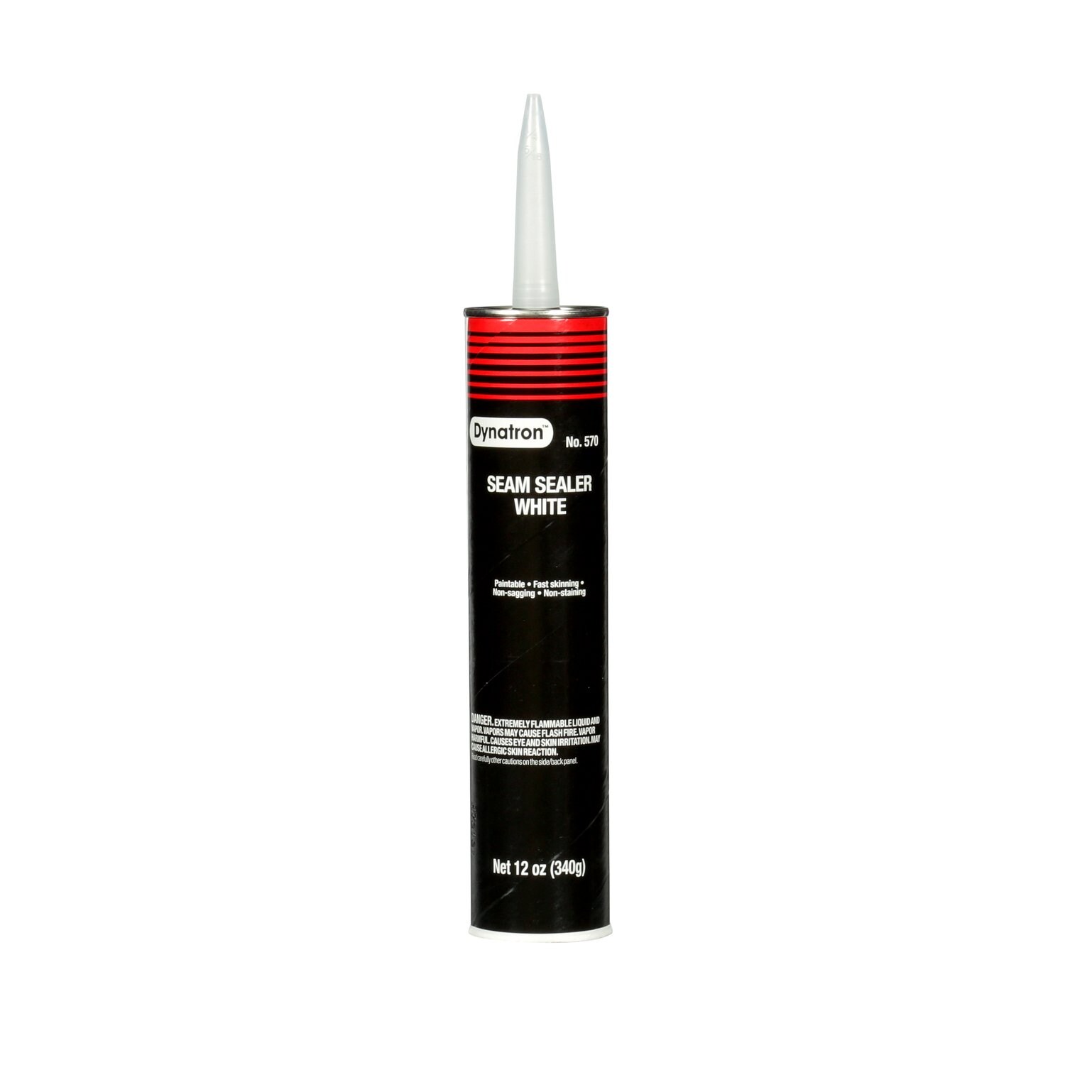 7000125070 - 3M Dynatron Auto Seam Sealer Caulk, 570, White, 12 oz, 12 per case