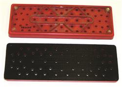 115 x 230mm Hand Sanding Block Starter Kit Mesh Strips P80 P180 & P320 Packs 5 