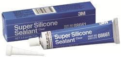 7000028606 - *DISCONTINUED* 3M™ Clear Super Silicone Seal, 08661, 3 oz, 12 per case