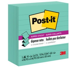 7100180261 - Post-it® Super Sticky Pop-up Notes R440-WASS, 4 in x 4 in (101 mm x 101 mm)