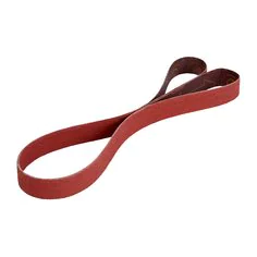 7100230886 - 3M Cubitron ll Cloth Belt 947A, 60+ X-weight, 1/4 in x 24 in, Fabri-lok 45° Angle, Single-flex, 200 ea/Case