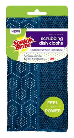 Scotch-Brite Reusable Wipes 40 Sheets/Pkg- New In Packaging