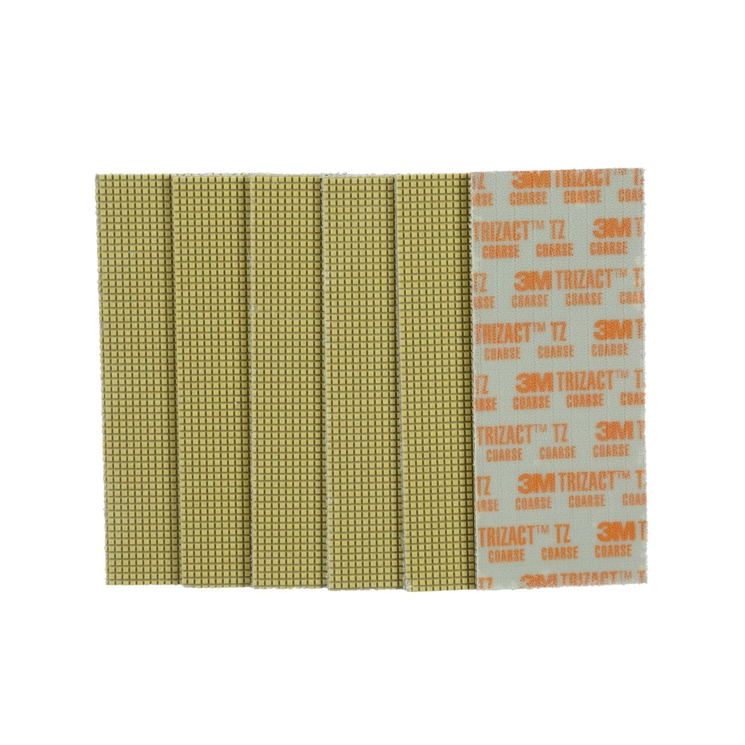 7010293204 - 3M Trizact Diamond TZ Abrasive Strips, Gold, 3.75 in x 9 in, 6/Carton, 2 Cartons/Case