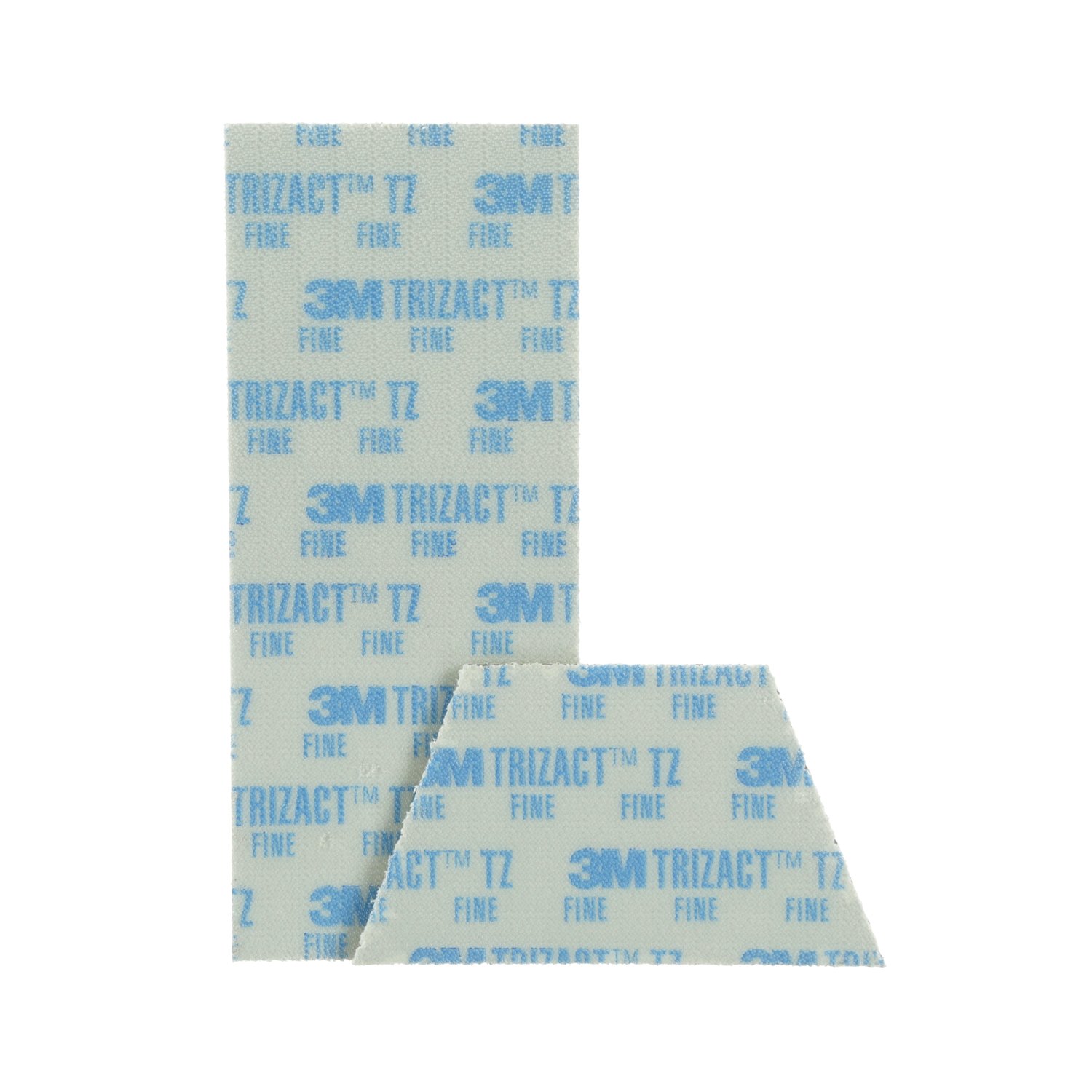 7010342387 - 3M Trizact Diamond TZ Abrasive Strips, Blue, 3.75 in x 9 in, 6/Carton, 2 Cartons/Case