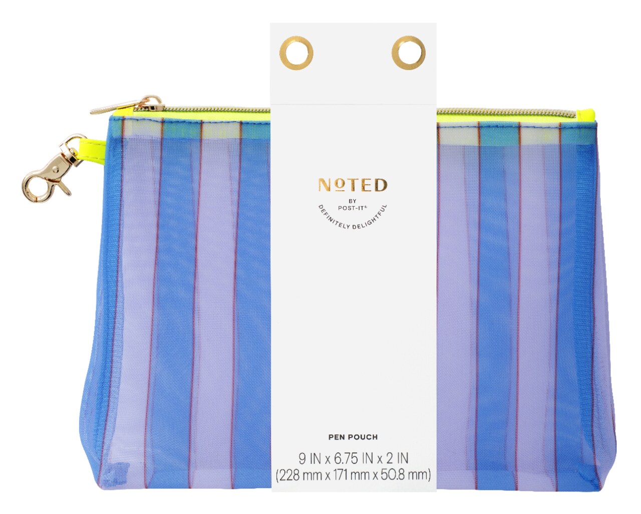 7100325406 - Post-it Pen Pouch NTD9-PP-2, Pen Pouch 9 in x 6.75 in (228 mm x 171 mm )