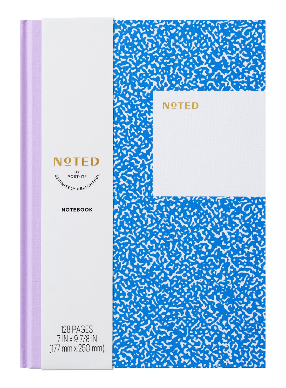 7100325266 - Post-it) Notebook NTD9-NB-1, 7 in x 9-7/8 in x 5/8 in (177 mm x 250 mm x 15.8 mm)