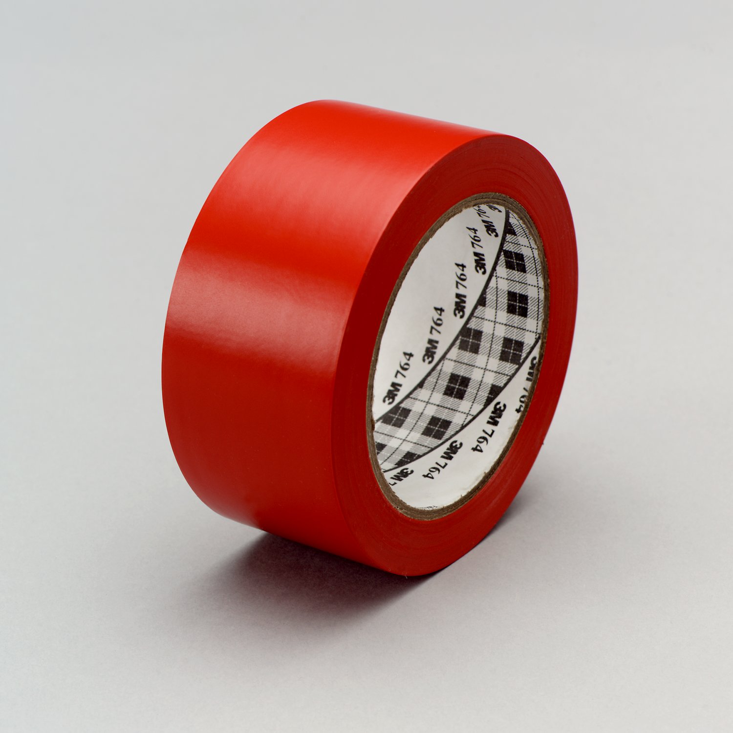 7000124213 - 3M General Purpose Vinyl Tape 764, Red, 49 in x 36 yd, 5 mil, 3 Roll/Case, Plastic Core