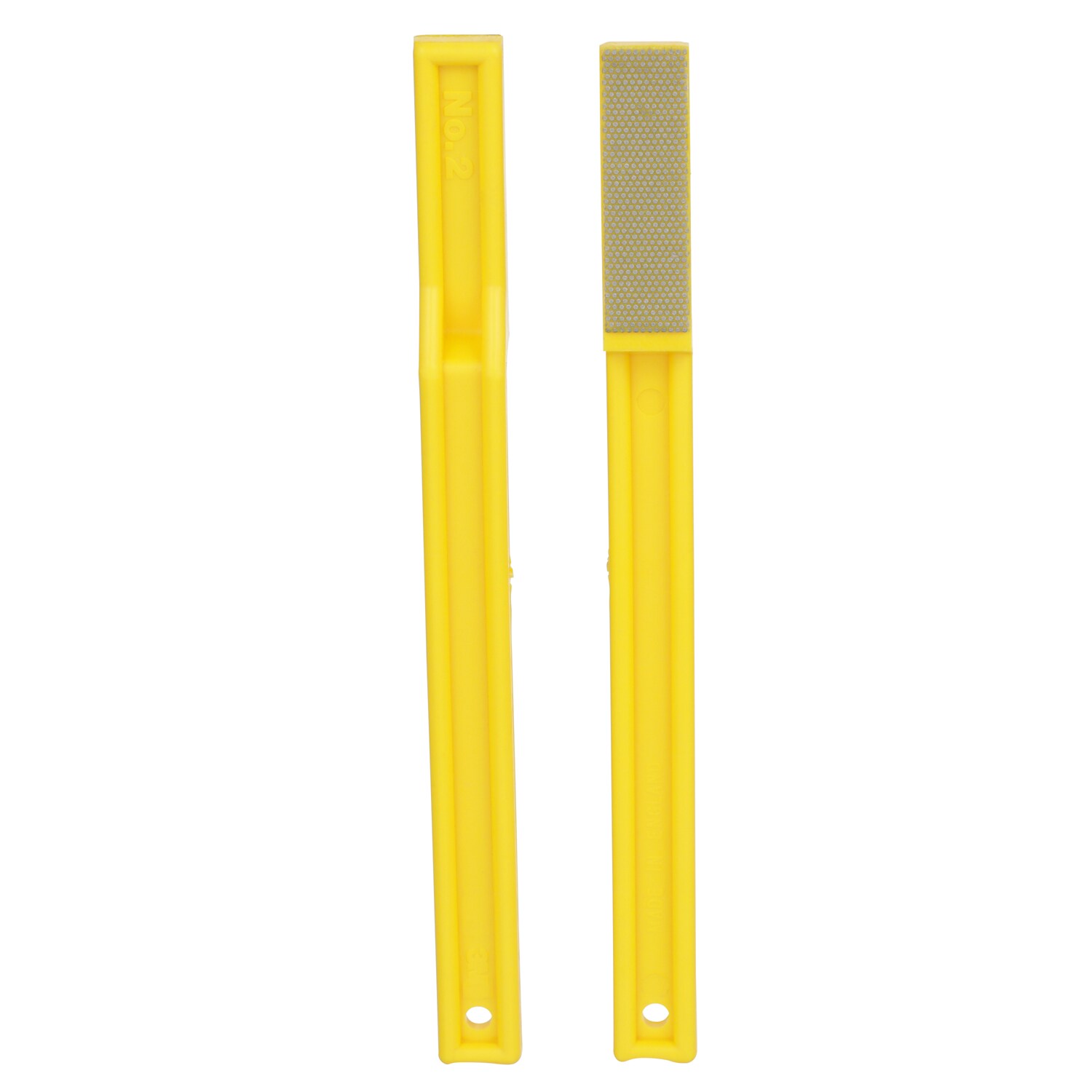 7100325796 - 3M Flexible Diamond Hand File 6210J, M40, Pattern 18, Yellow, 1-1/2 in x 3/4 in, NO 1, 10 ea/Case