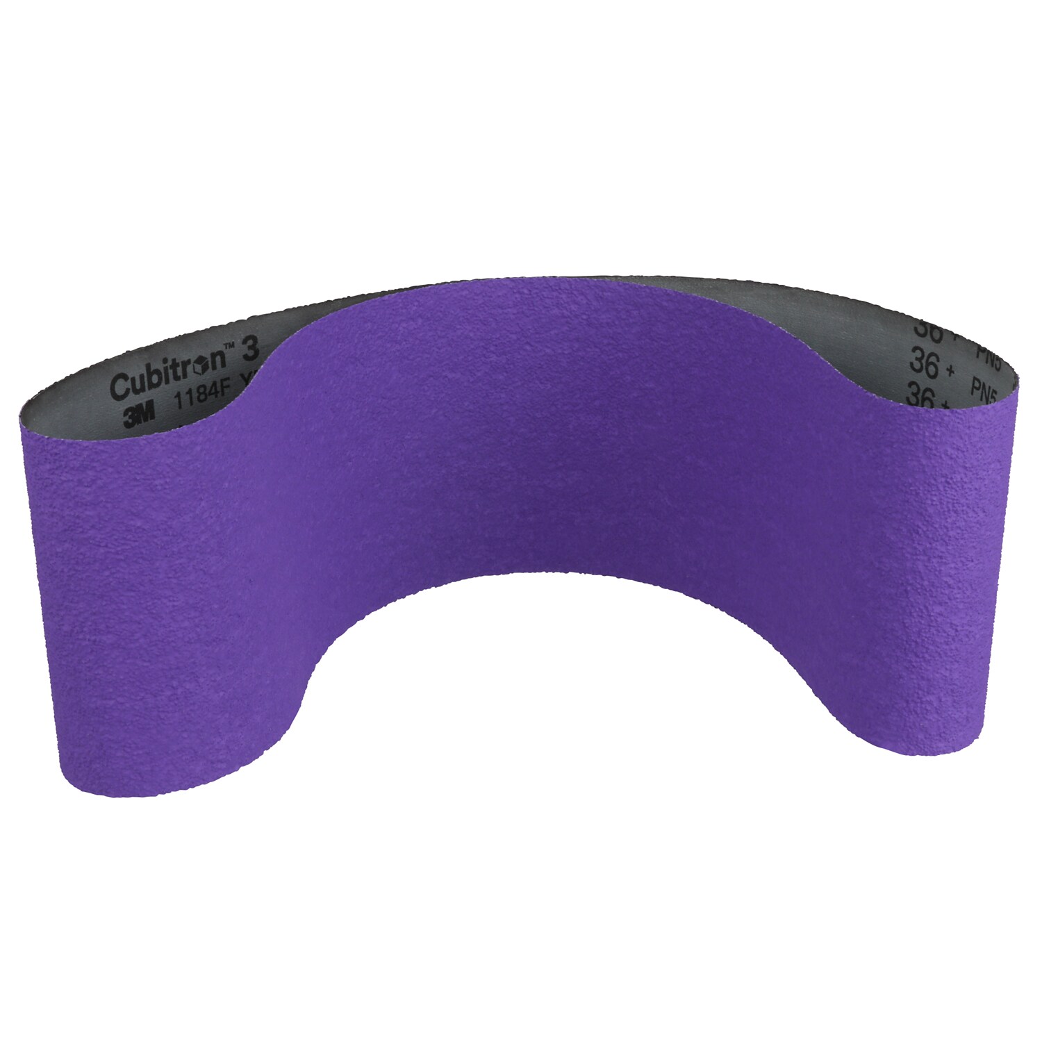 7100405758 - 3M Cubitron 3 Cloth Belt 1184F, 36+ YF-weight, 6 in x 48 in, Film-lok, Single-flex, 5 ea/Case, Special Packaging