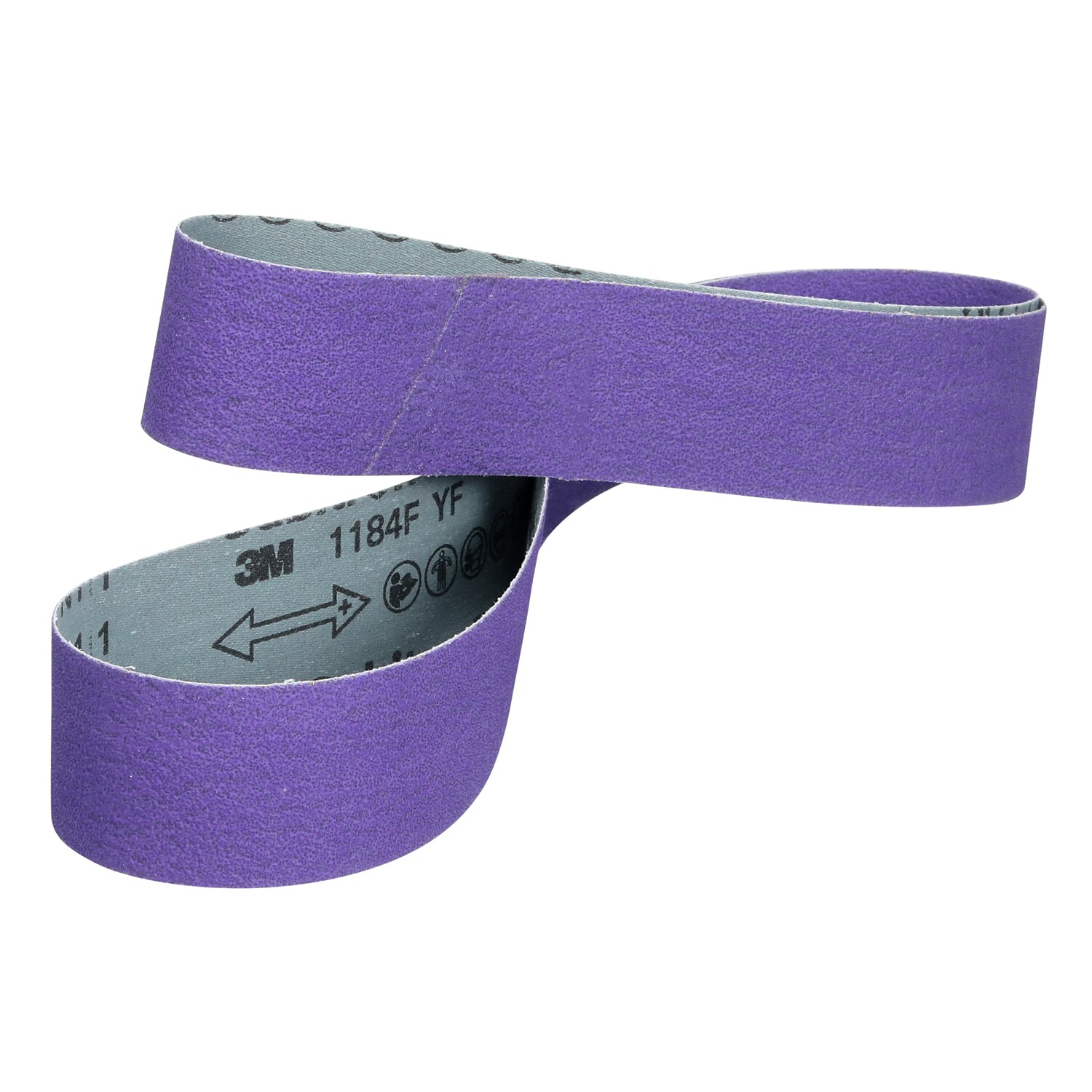 7100402598 - 3M Cubitron 3 Cloth Belt 1184F, 80+ YF-weight, 4 in x 60, Film-lok, Single-flex