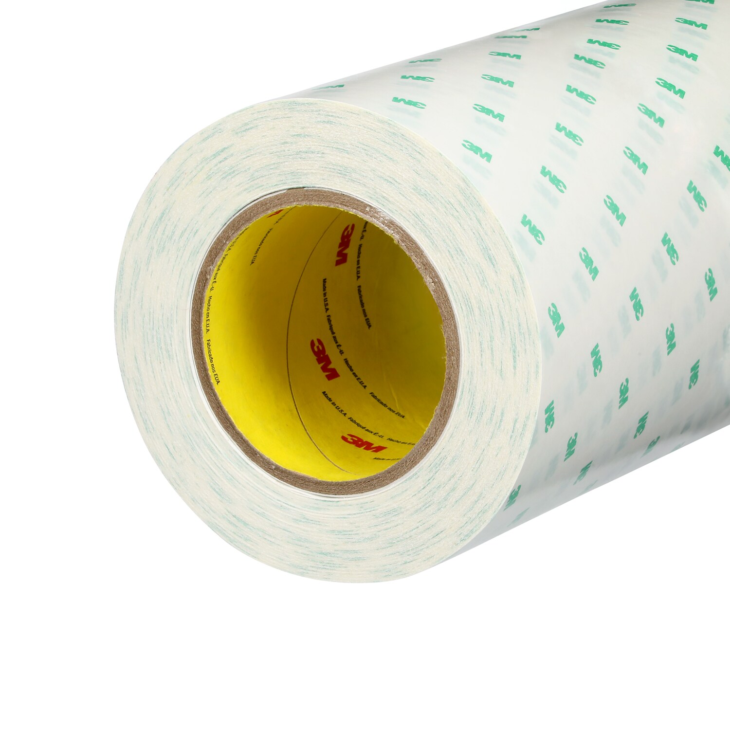7100179622 - 3M Adhesive Transfer Tape 966, Clear, 48 in x 180 yd, 2.3 mil, 1 Roll/Case