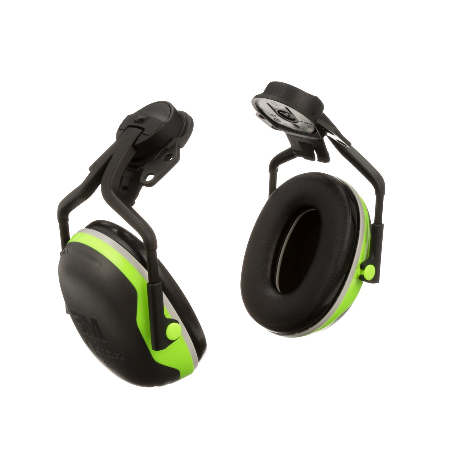 7100311536 - 3M PELTOR Helmet Attached Earmuffs X4P5E, Electrically Insulated, 10/Case