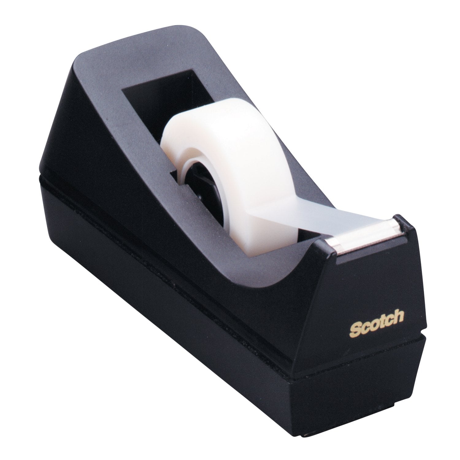 7100094204 - Scotch Desktop Tape Dispenser C-38, Black, 1/Pack