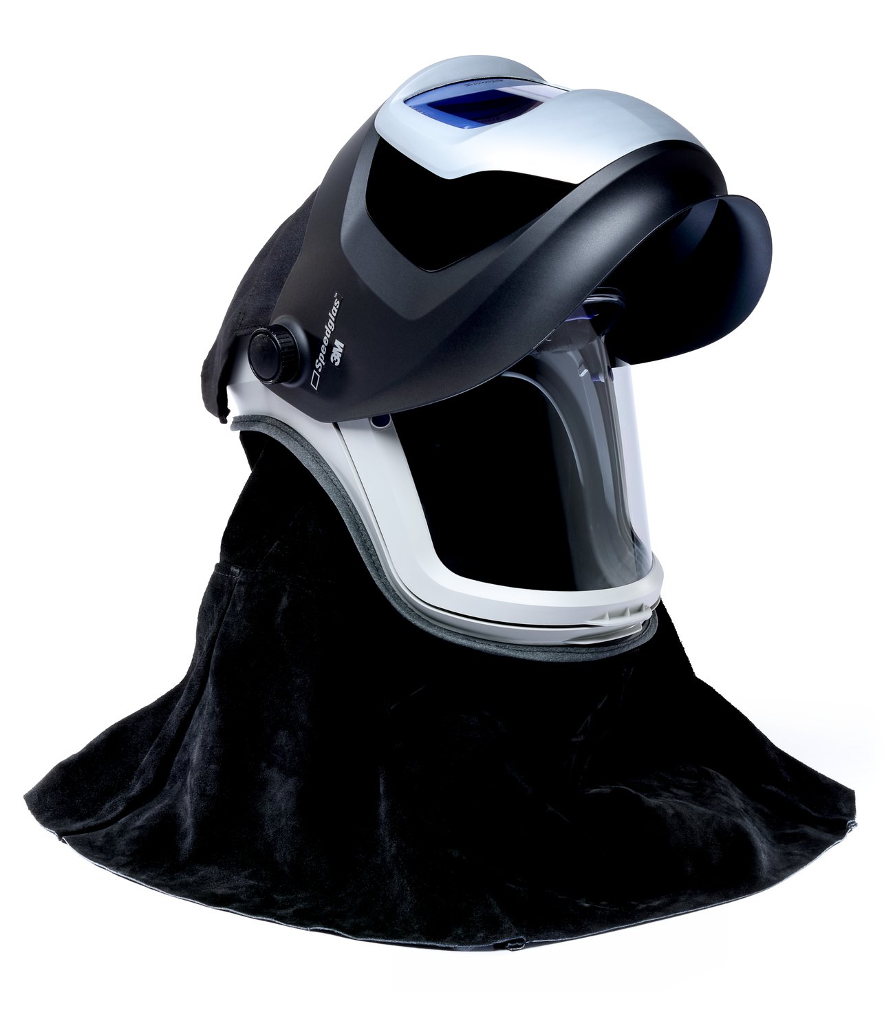 7100168650 - 3M Versaflo RespM-Series Helmet Assemb Leather Shroud, Flame Resist Hlmt Cvr & Speedglas Weld Shield M-409SG, No ADF, 1 EA/Case