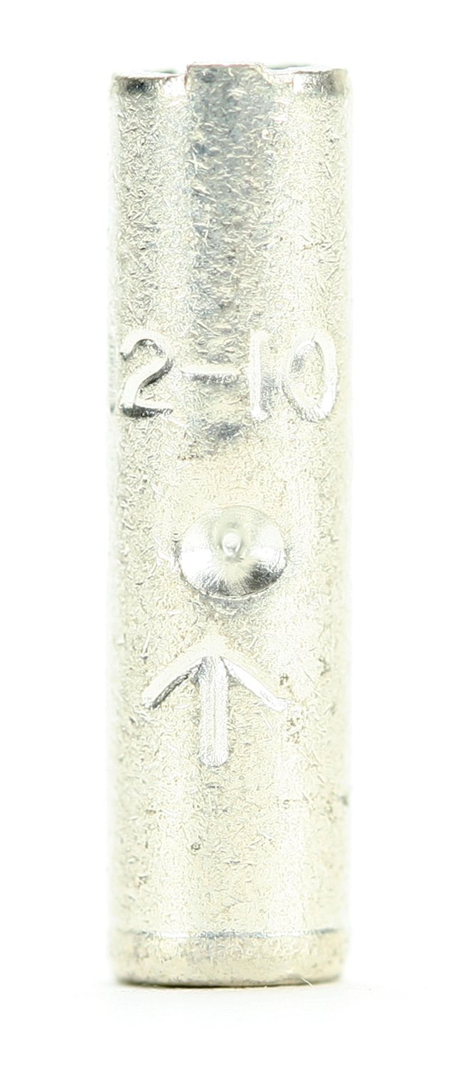 7010320789 - 3M Scotchlok Butt Connector Non-Insulated, 50/bottle, MU10BCX,
built-in wire stop for correct positioning, 500/Case