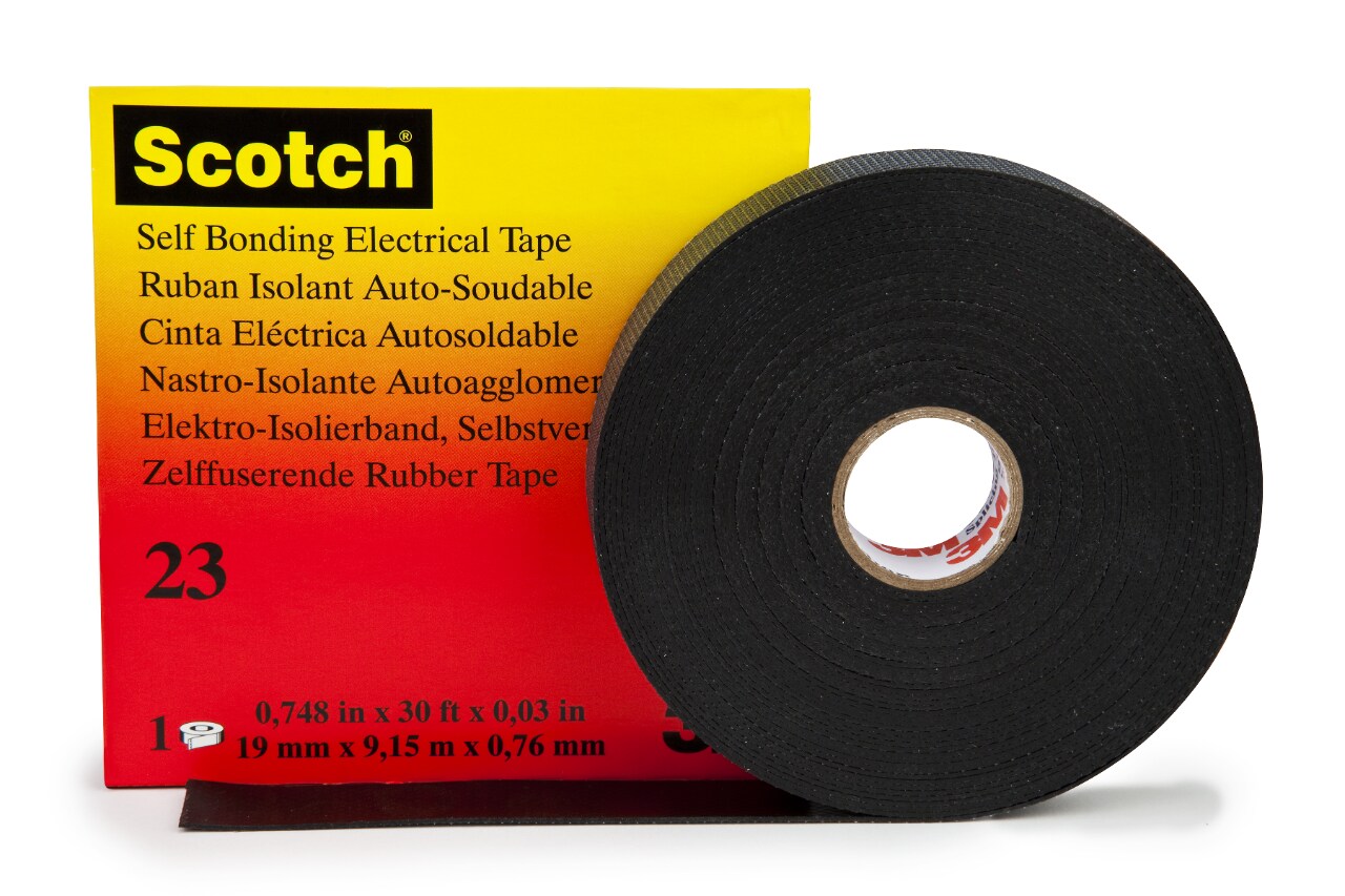 7000090118 - Scotch Rubber Splicing Tape 23, 25 mm x 9.15 m