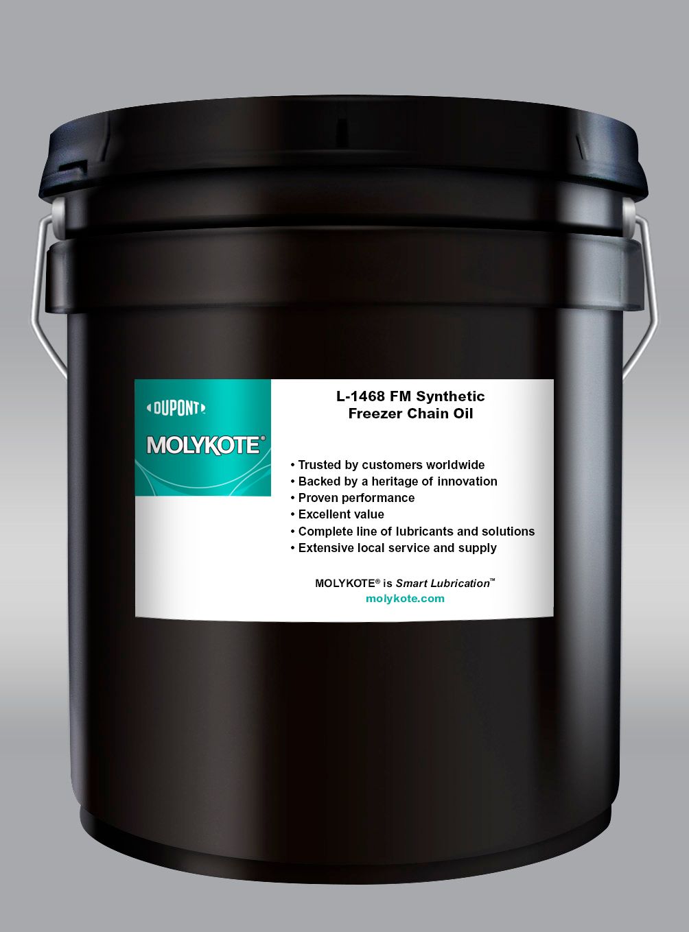 - MOLYKOTE L-1468 FM SYNTHETIC FREEZER CHAIN OIL - 15.6KG