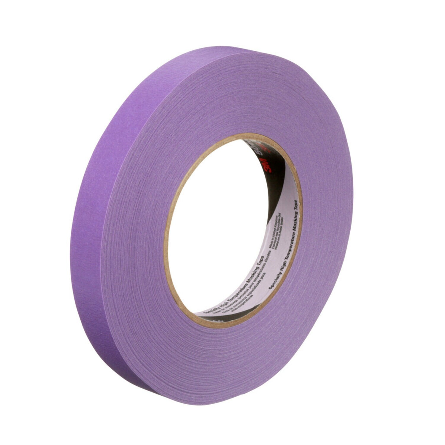 7100086193 - 3M Specialty High Temperature Masking Tape 501+, Purple, 18 mm x 55m, 6.0 mil, 48 Rolls/Case