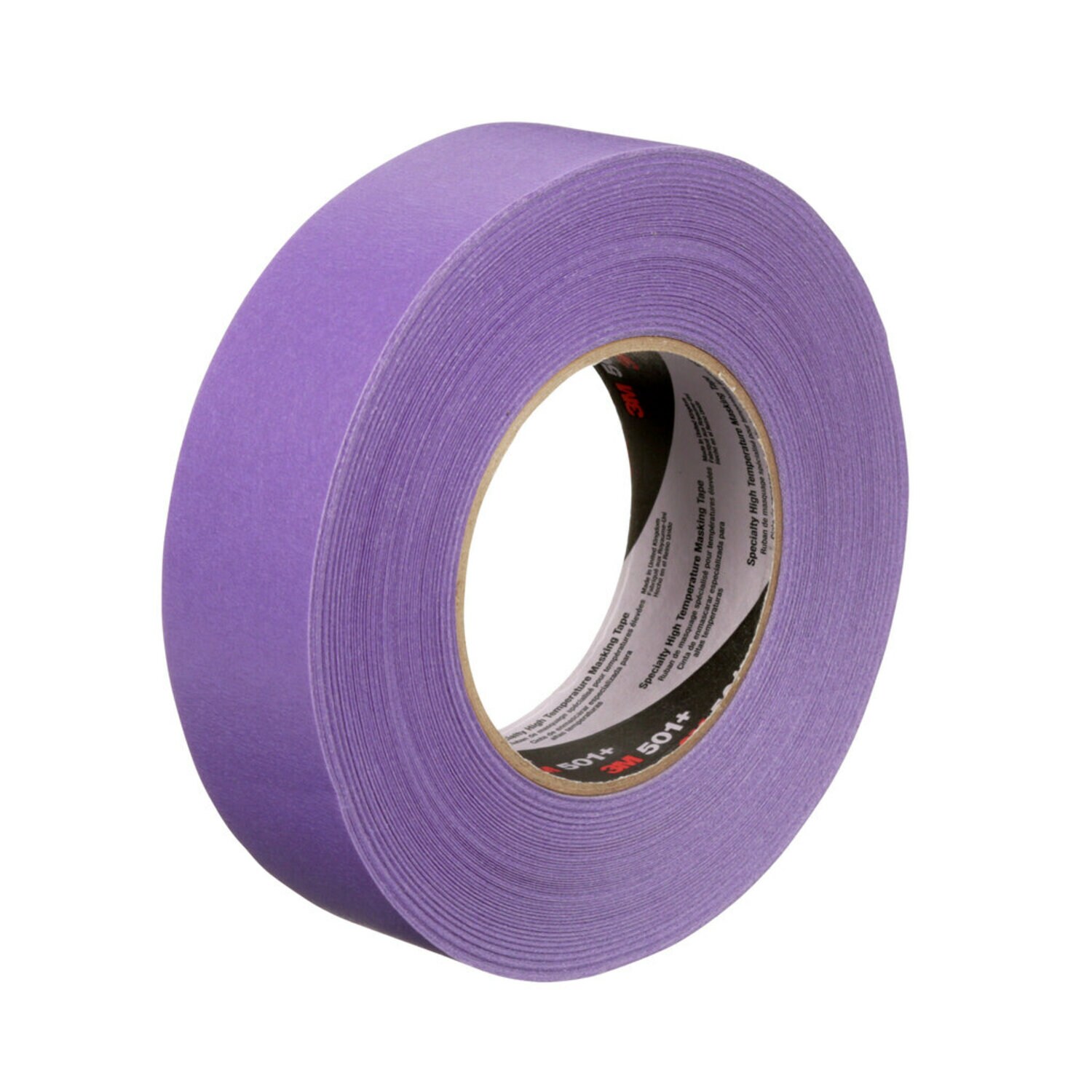 7100086190 - 3M Specialty High Temperature Masking Tape 501+, Purple, 36 mm x 55m, 6.0 mil, 24 Rolls/Case