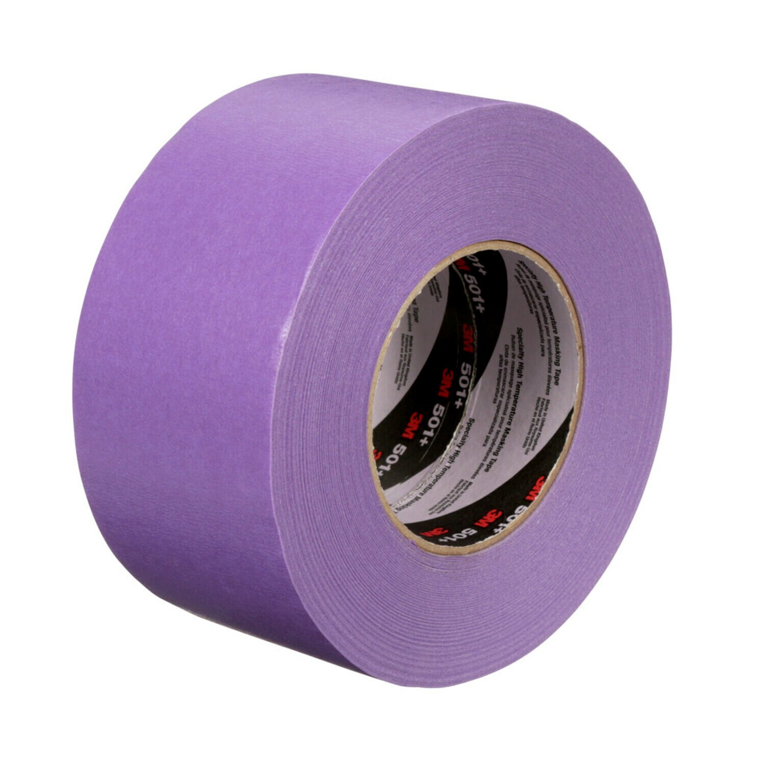 7100086191 - 3M Specialty High Temperature Masking Tape 501+, Purple, 72 mm x 55m, 6.0 mil, 12 Rolls/Case