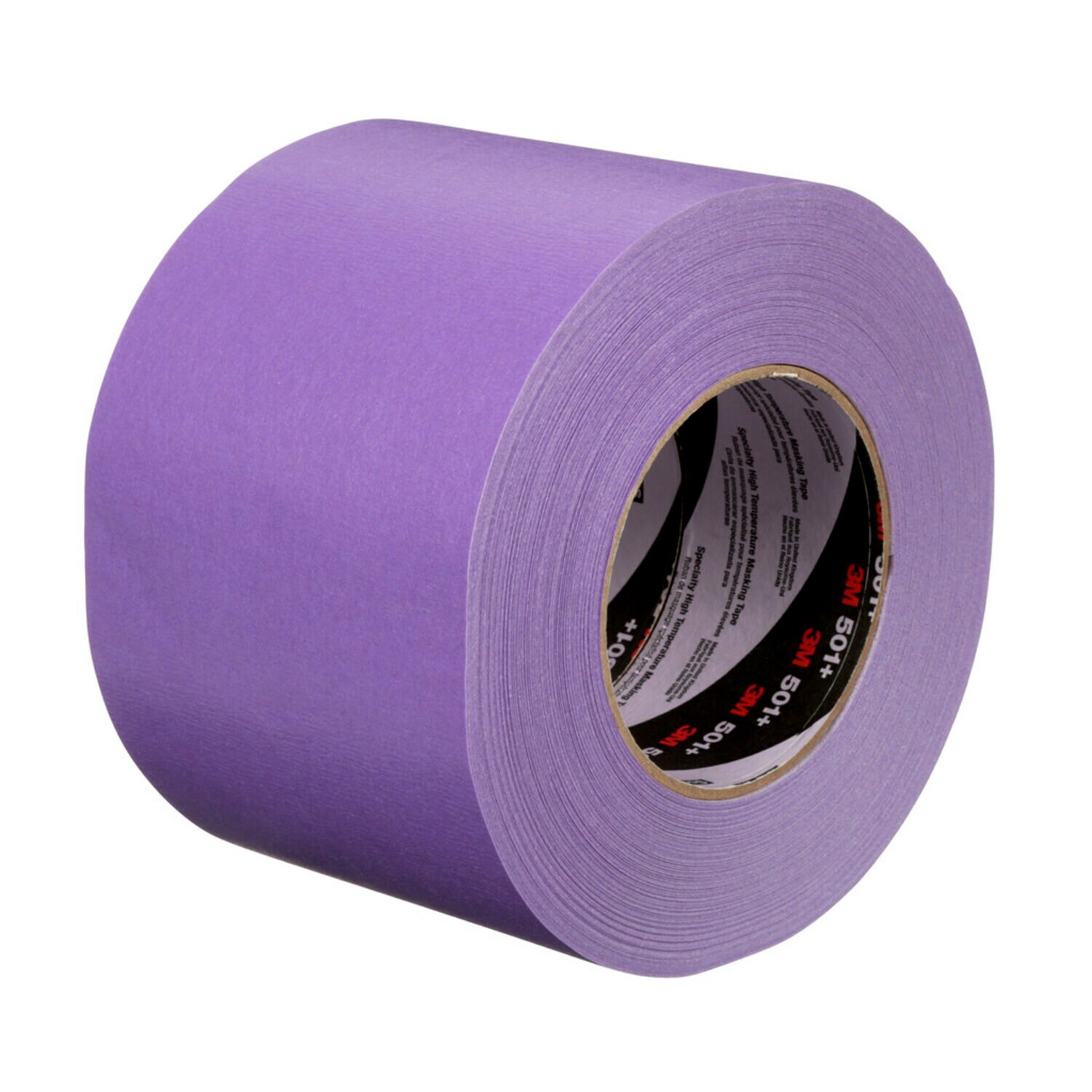 7100088493 - 3M Specialty High Temperature Masking Tape 501+, Purple, 100 mm x 55 m, 8 Rolls/Case