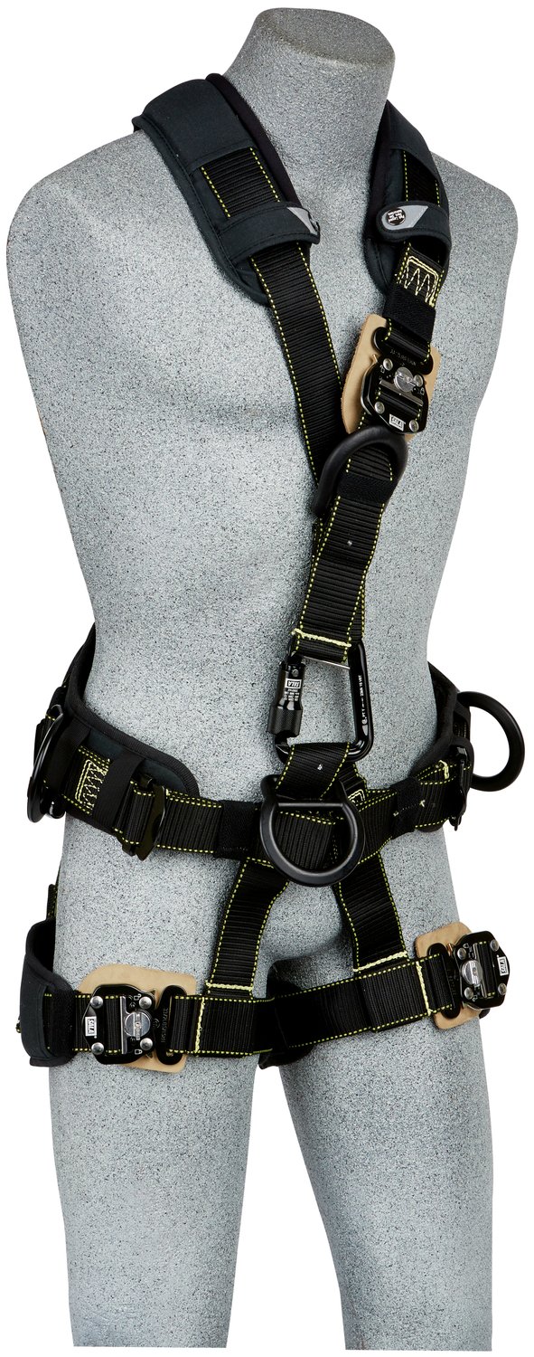 7012816410 - 3M DBI-SALA ExoFit NEX Comfort Arc Flash Rope Access Climbing/Positioning/Rescue/Suspension Safety Harness 1113759, Large