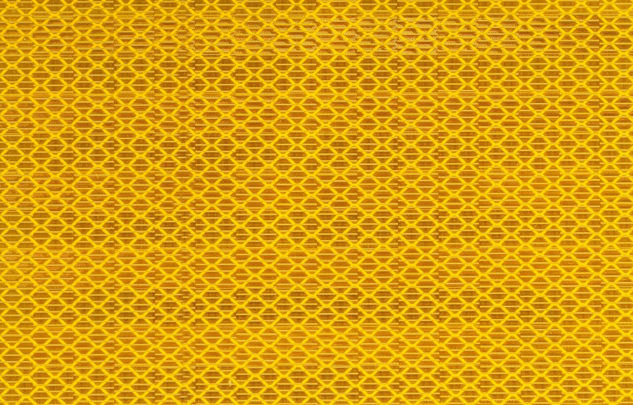 7100113254 - 3M Prismatic Reflective Sheeting 3923, Fluorescent Yellow Green, Configurable Sheet