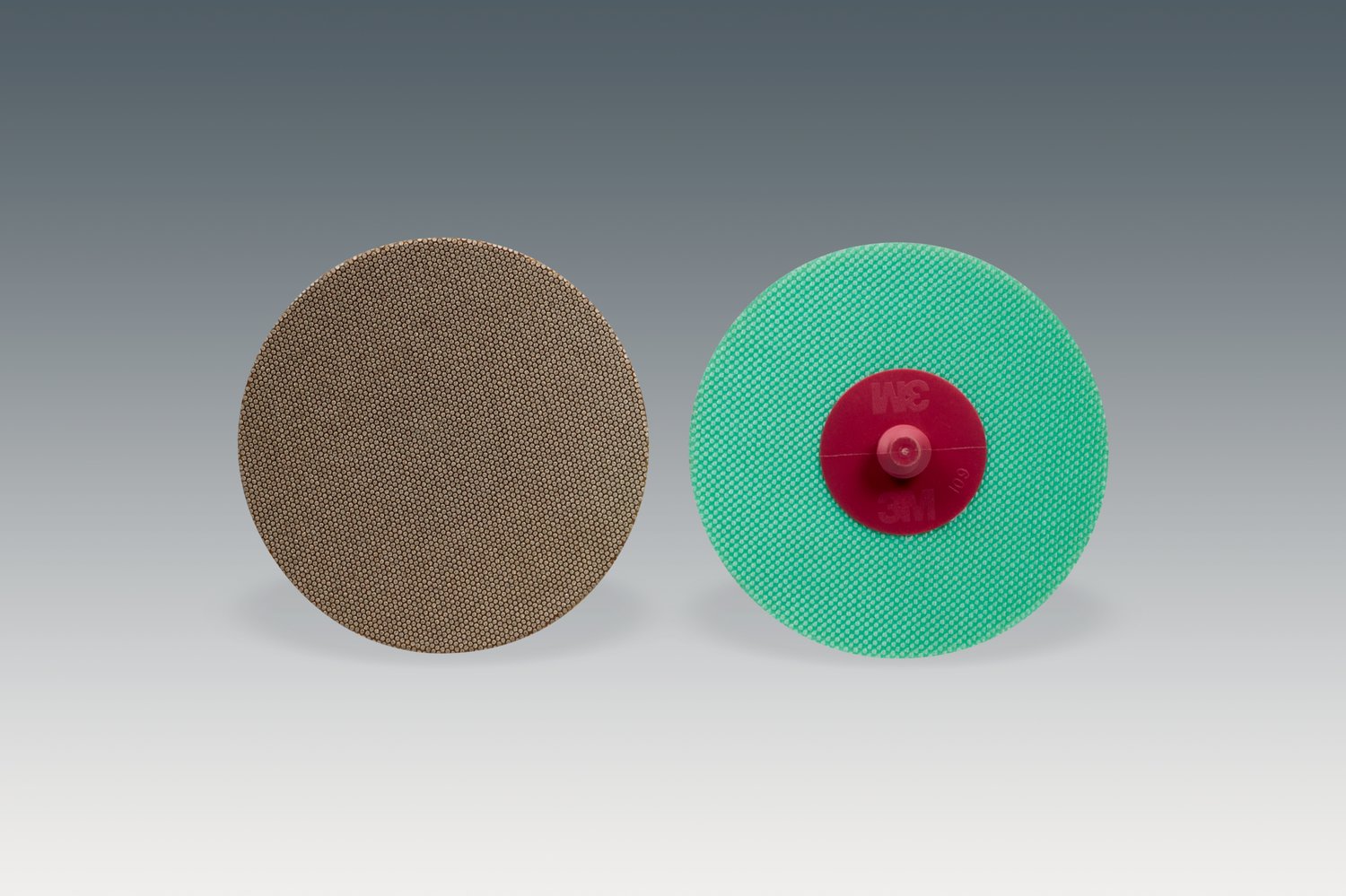 7010365076 - 3M Roloc Flexible Diamond Disc 6234J, M74, TR, Red, 3 in, Die R300V, 5 ea/Case