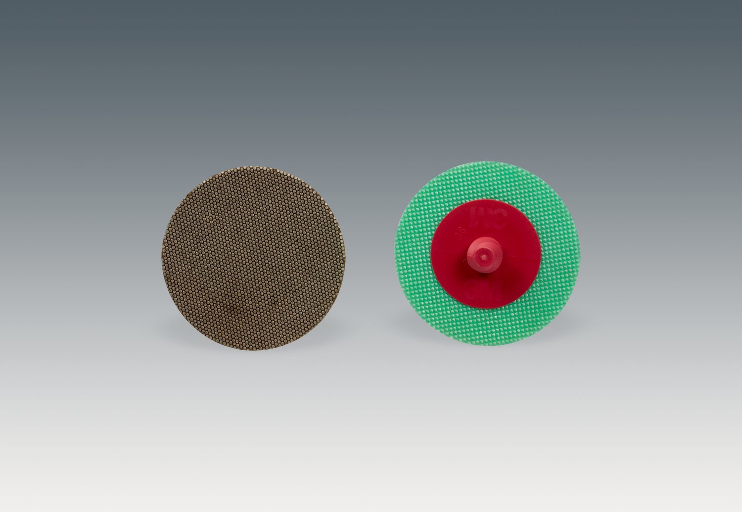 7100100697 - 3M Roloc Flexible Diamond Disc 6234J, M74, TR, Red, 1-1/2 in, Die R150S, 10 ea/Case