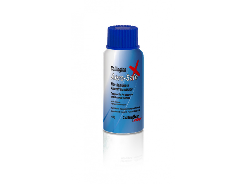 4520/70/1/SA - CALLINGTON AEROSAFE - AIRCRAFT INSECTICIDE MOSQUITO CONTROL - 70GM CTN