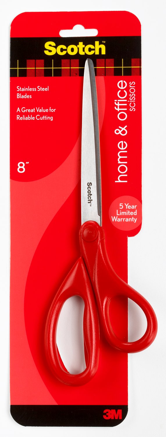 7000028770 - Scotch Home & Office 8 in Scissors 1408, 6/Inner, 6 Inners/cs, 36/1