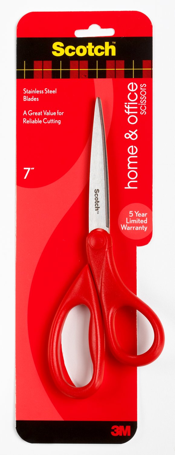 7000028769 - Scotch Home & Office Scissors 1407 7 in, 6/inner, 6 inners/cs, 36/1
