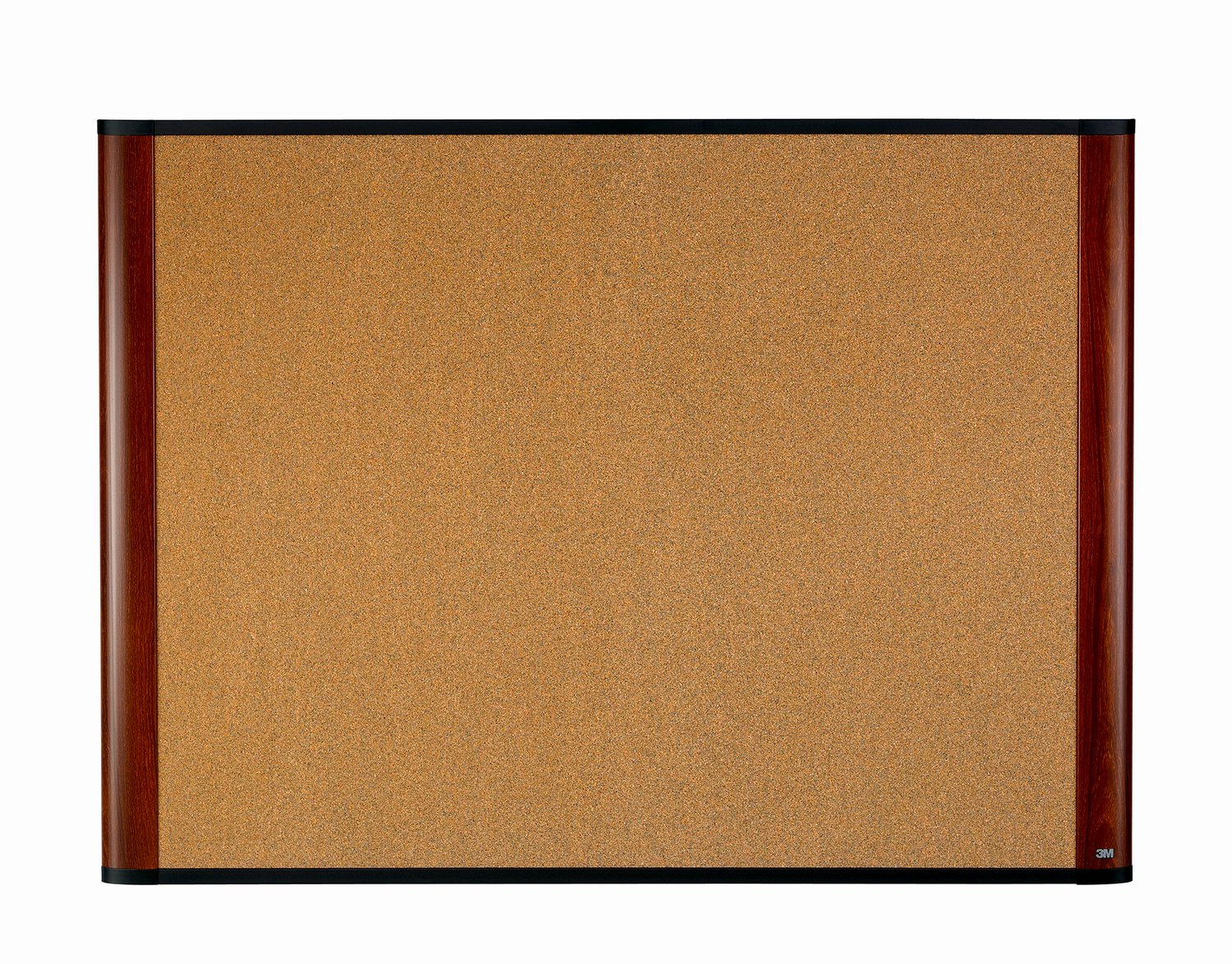 7010295026 - 3M Cork Board C4836MY, 48 in x 36 in x 1 in (121.9 cm x 91.4 cm x 2.5
cm) Mahogany Finish Frame