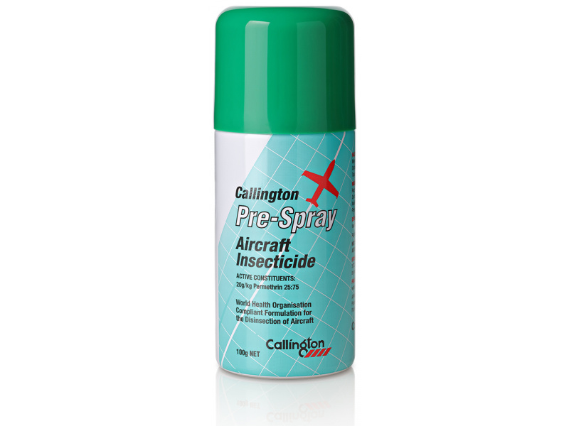 4501/60 - CALLINGTON PRE-SPRAY - AIRCRAFT INSECTICIDE PRE-EMBARKATION SPRAY - 60GM CAN