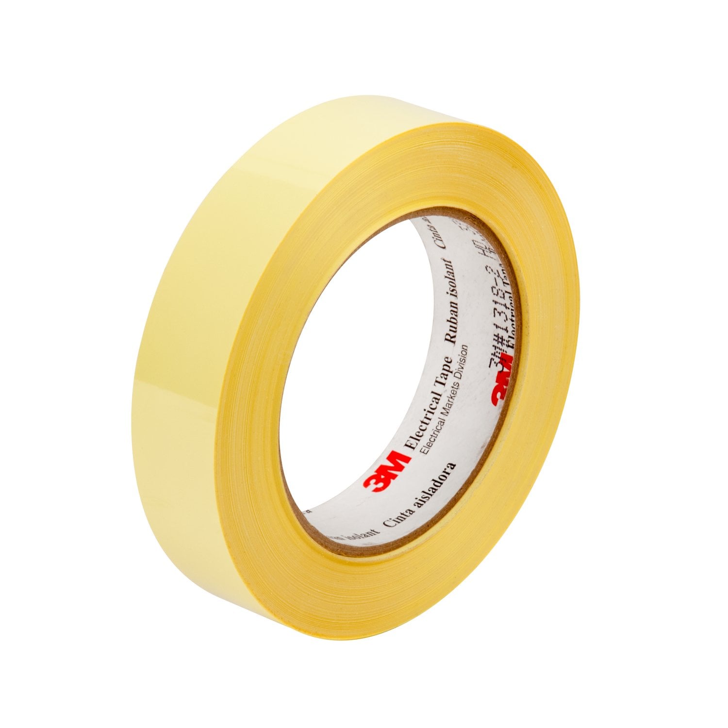 7010293626 - 3M Polyester Film Electrical Tape 1350F-2, 50M, Yellow, 24 in X 72 yds,
3-in paper core, Log roll, 1 Roll/Case