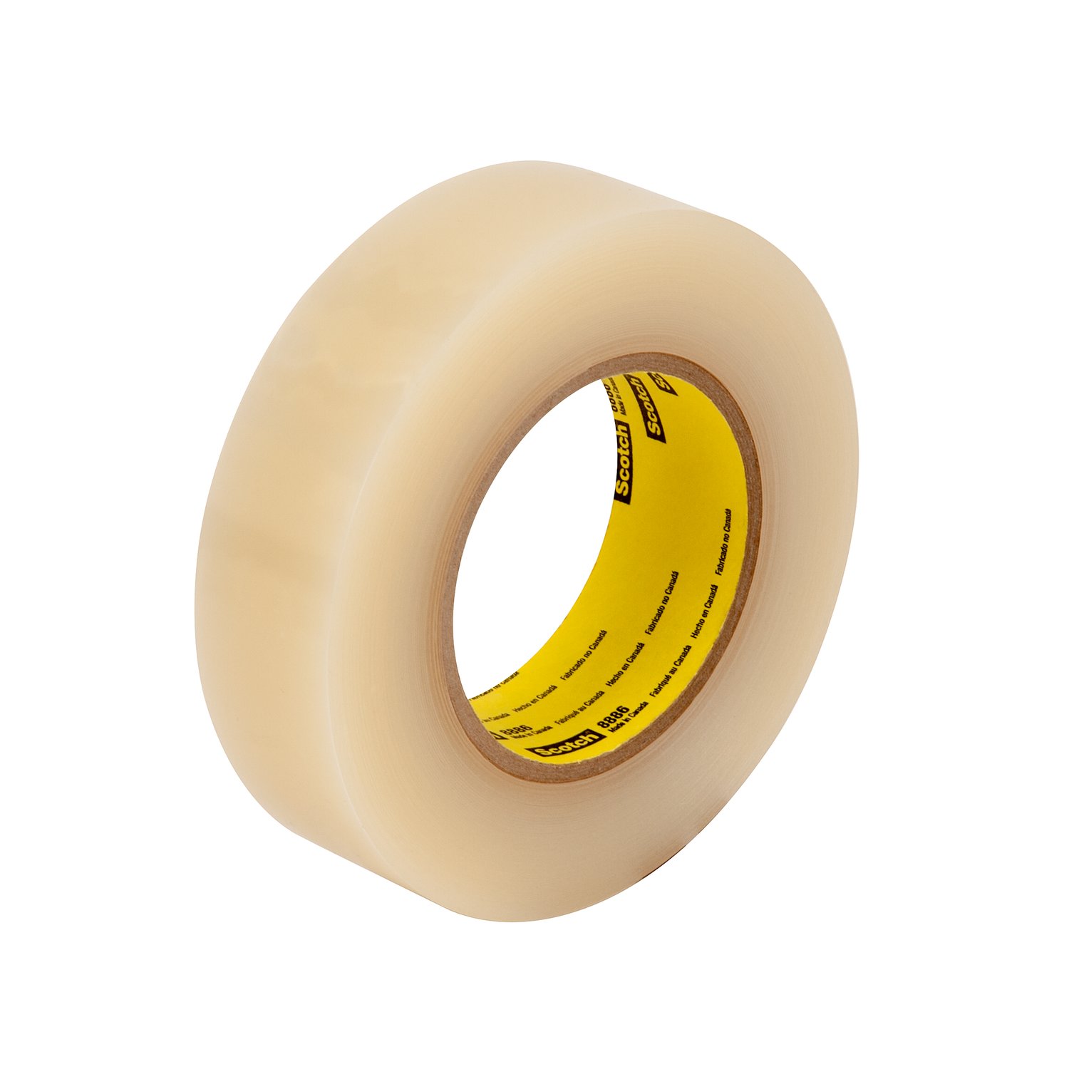 7100025020 - Scotch Stretchable Tape 8886, Clear, 36 mm x 55 m, 6.6 mil, 24 Rolls/Case