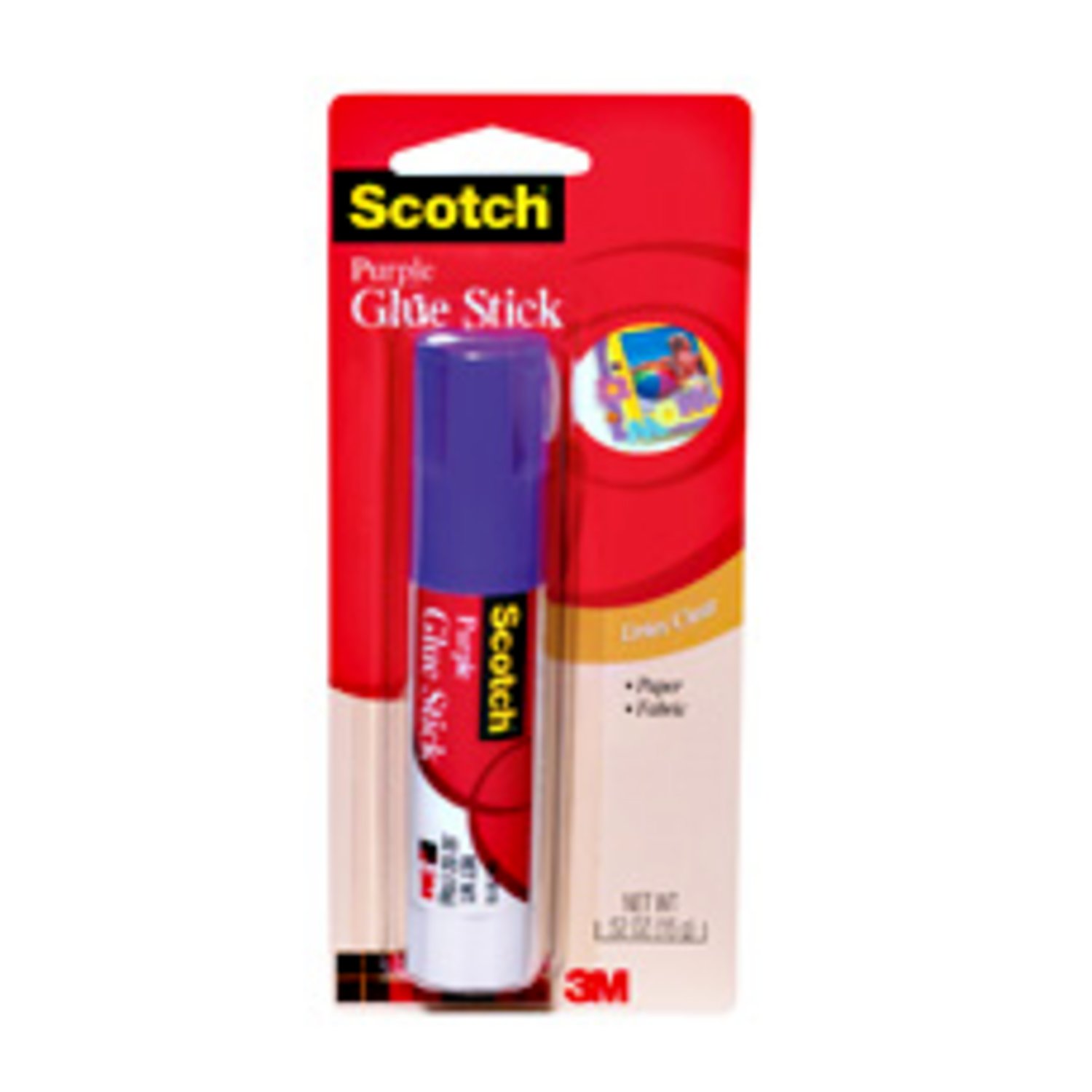 7000052561 - Scotch Purple Glue Stick 6115, .52 oz
