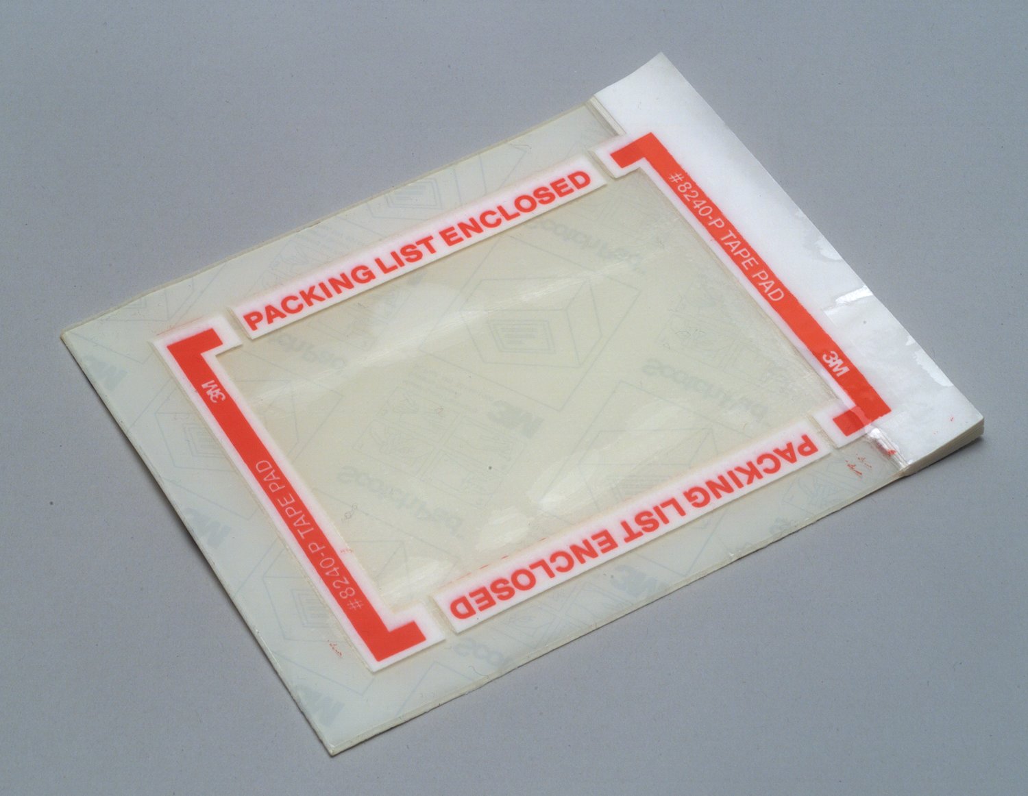 7010295155 - Scotch Pouch Tape Sheets 8240P, 5 in x 6 in, 200/Case